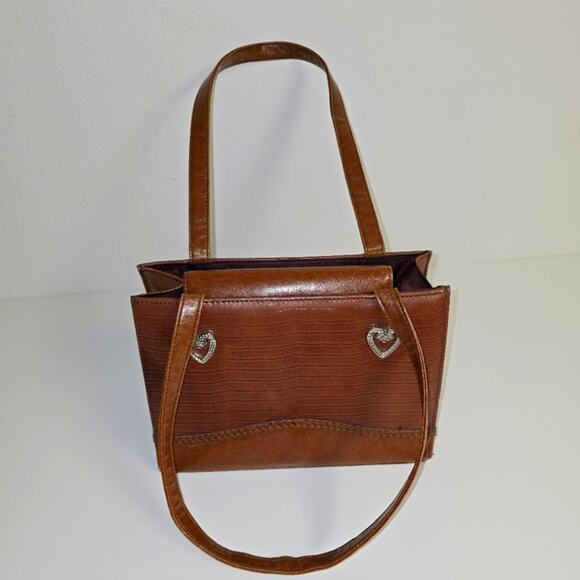 Unbranded Leather Purse with Silver Heart Accent - Picture 4 of 15